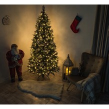 CHOINKA SZTUCZNA 180CM ŚWIERK PE 1,8M JAK ŻYWA NATURALNA GĘSTA SILIKONOWA