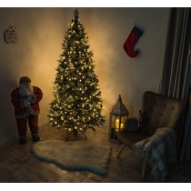 CHOINKA SZTUCZNA 180CM ŚWIERK PE 1,8M JAK ŻYWA NATURALNA GĘSTA SILIKONOWA