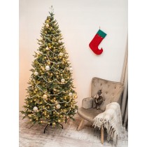 CHOINKA SZTUCZNA 180CM ŚWIERK PE 1,8M JAK ŻYWA NATURALNA GĘSTA SILIKONOWA