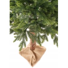 CHOINKA SZTUCZNA NA PNIU PE 150 CM PIĘKNA GĘSTA JAK ŻYWA NA ŚWIĘTA 1,5M 25