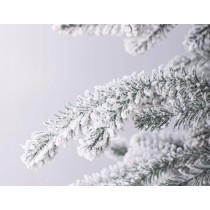 CHOINKA SZTUCZNA OŚNIEŻONA PE 220 CM GĘSTA REALISTYCZNA JAK ŻYWA 2,20M PRO