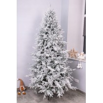 CHOINKA SZTUCZNA OŚNIEŻONA PE 220 CM GĘSTA REALISTYCZNA JAK ŻYWA 2,20M PRO