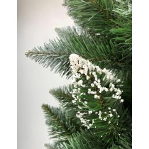 SOSNA DIAMENTOWA EXTRA 160CM 1,6M Z SZYSZKĄ BROKATEM GĘSTA CHOINKA SZTUCZNA