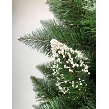 SOSNA DIAMENTOWA EXTRA 120CM 1,2M Z SZYSZKĄ BROKATEM GĘSTA CHOINKA SZTUCZNA