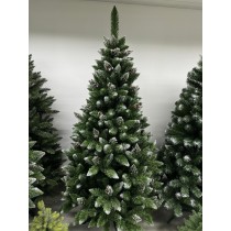 SOSNA DIAMENTOWA PREMIUM 220 CM 2,2 M SZYSZKI ŚWIERK GĘSTA CHOINKA SZTUCZNA