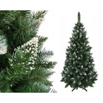 SOSNA DIAMENTOWA PREMIUM 220 CM 2,2 M SZYSZKI ŚWIERK GĘSTA CHOINKA SZTUCZNA