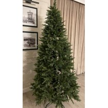 CHOINKA SZTUCZNA 220CM ŚWIERK PE 2,2M JAK ŻYWA NATURALNA GĘSTA SILIKONOWA