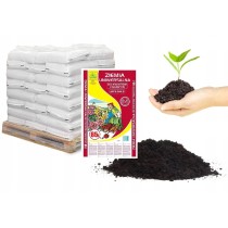 ZIEMIA UNIWERSALNA DO KWIATÓW WARZYW PALETA 65L x 40 SZT. KOMPOST Z NAWOZEM