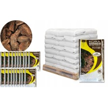 KORA OGRODOWA SUPER GRUBA RĘCZNA 50/120 PALETA 15 SZT SORTOWANA SOSNOWA 80L