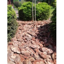 KORA OGRODOWA GRUBA OZDOBNA 5-12CM SORTOWANA SOSNOWA DEKORACYJNA WOREK 80L