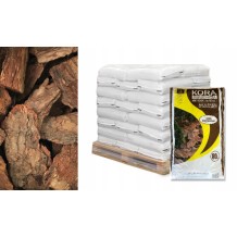 KORA OZDOBNA GRUBA RĘCZNA 50-120 PALETA 33 SZT. SORTOWANA SOSNOWA PRODUCENT