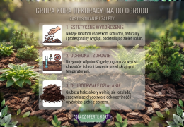 EXTRA Gruba kora dekoracyjna do ogrodu – zastosowanie i zalety